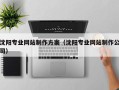 南安沈阳专业网站制作方案（沈阳专业网站制作公司）